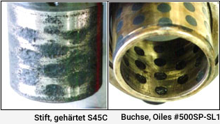 Bild 1: Beispiel für intermetallische Korrosion zwischen verschiedenen Metallen. 